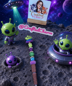 Alien themed pen