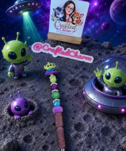 Alien themed pen