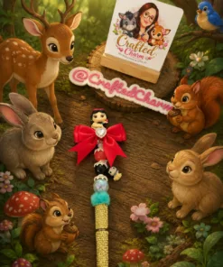 Woodland snow white inspired pen