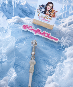 Icy Elsa inspired pen