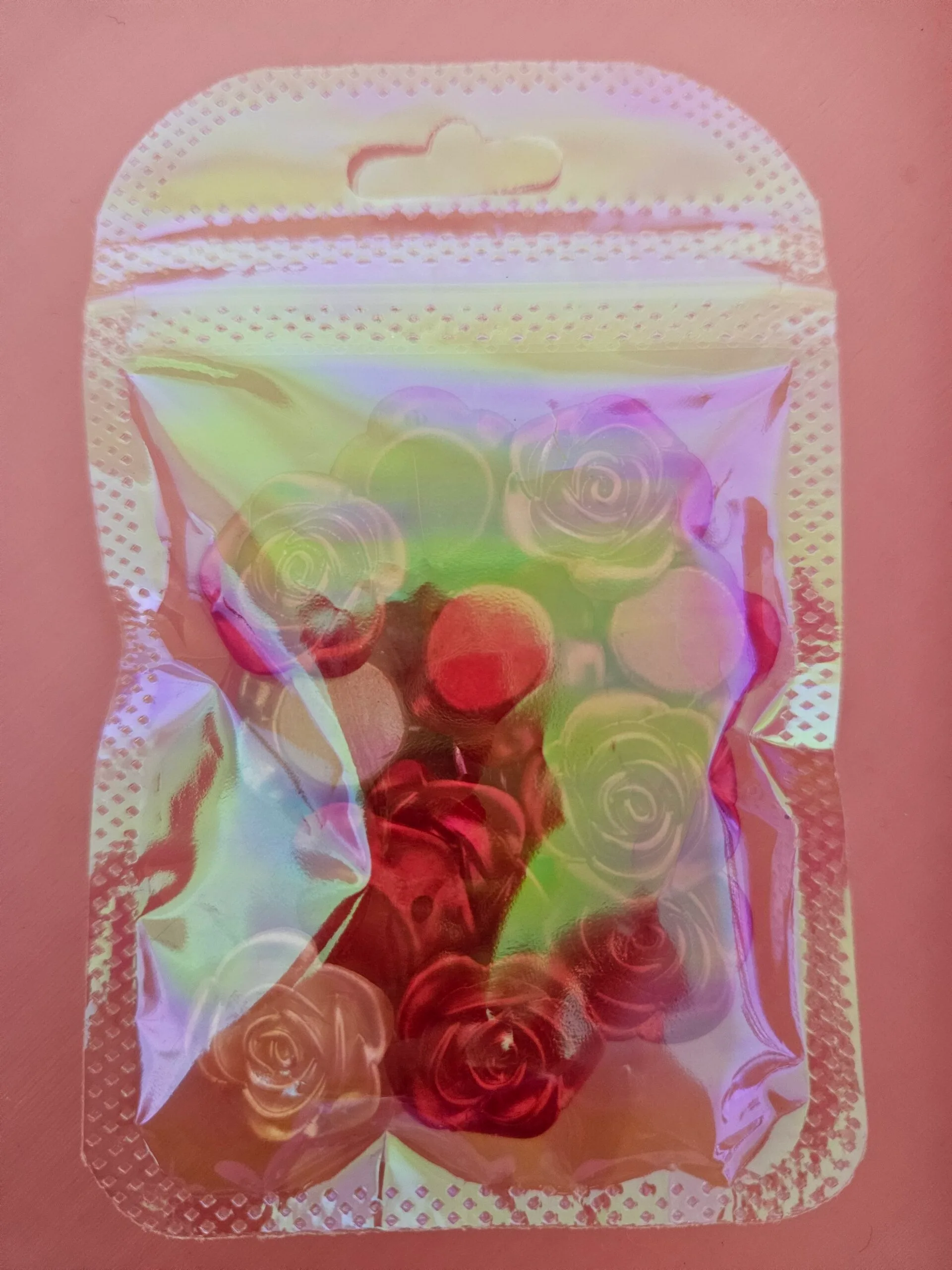 Flowers beads for jewellery