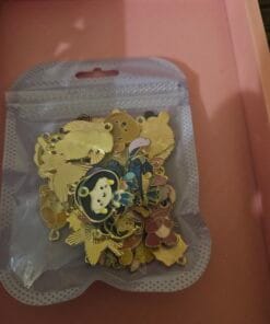 33x mix of metal character charms