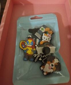 mix of 9x croc charms