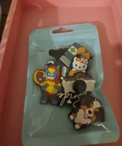 mix of 9x croc charms