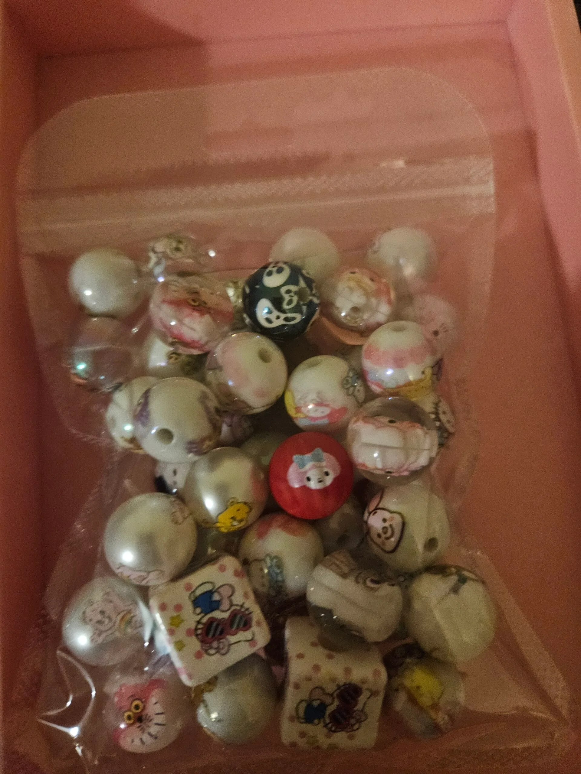 mix bag of 44x character beads